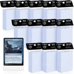 1200 Pack Card Sleeves, Perfect Fit Inner Sleeves 1200 Sleeve, Clear - Image 1