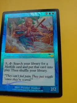 Seahunter. Mercenary. Nemesis. old border foil. Old Vintage. MTG Card. - Image 2