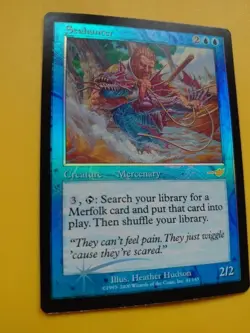 Seahunter. Mercenary. Nemesis. old border foil. Old Vintage. MTG Card. - Image 4