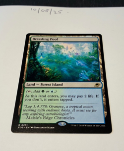 Magic the Gathering MTG Breeding Pool x1 Rare Card NM/M Eternities - Image 1