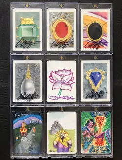 BLACK LOTUS, ARTIST SKETCH / PROOF, MAGIC MTG, POWER 9, CHRISTOPHER RUSH, BAS 10 - Image 4