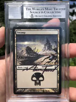 TIMETWISTER, ARTIST SKETCH / PROOF, MAGIC MTG, POWER 9, MARK TEDIN, BAS 9! - Image 2