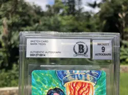 TIMETWISTER, ARTIST SKETCH / PROOF, MAGIC MTG, POWER 9, MARK TEDIN, BAS 9! - Image 3