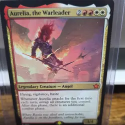Magic the gathering card, Aurelia, The Warleader not foil - Image 1