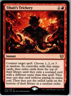 Tibalt's Trickery Kaldheim 153 R LP-NM - Image 1