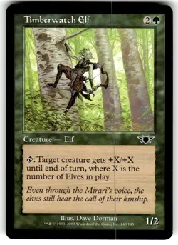Timberwatch Elf Legions Regular MTG NM - Image 1
