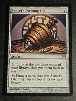1x Sensei's Divining Top Champions of Kamigawa Regular MTG - Image 1