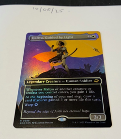 Magic the Gathering MTG Haliya, Guided by Light Rare Borderless FOIL Card NM/M - Image 1