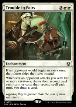 MTG - Trouble In Pairs - Murders at Karlov Manor Commander - Image 1