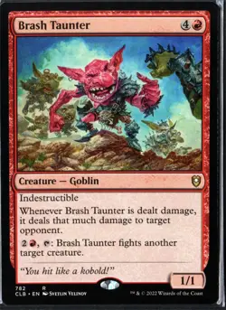 2022 Commander Legends: Battle for Baldur's Gate Brash Taunter - Image 1