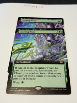 Magic the Gathering MTG Loading Zone x2 Rare Extended Cards NM/M - Image 1