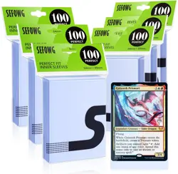 600 Pack Card Sleeves, Perfect Fit Inner Sleeves 600 Clear - Image 1