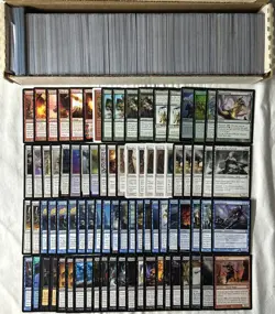 Magic The Gathering 1100+ Card Collection Lot Commons Uncommons Rares Basic Land - Image 1