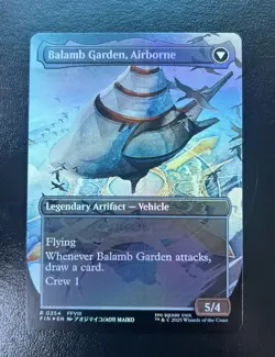 MTG Final Fantasy Balamb Garden, SeeD Academy Borderless FOIL Magic Commander NM - Image 2