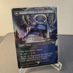 MTG Balamb Garden, SeeD Academy 354 Borderless Foil Rare Final Fantasy FIN - Image 1