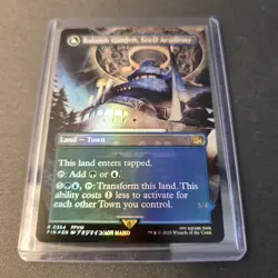 MTG Balamb Garden, SeeD Academy 354 Borderless Foil Rare Final Fantasy FIN - Image 2