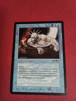 Serendib Djinn-Arabian Nights MTG Magic: The Gathering US Seller - Image 1