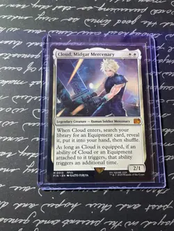 Cloud, Midgar Mercenary Final Fantasy X Magic Regular Near mint - Image 1