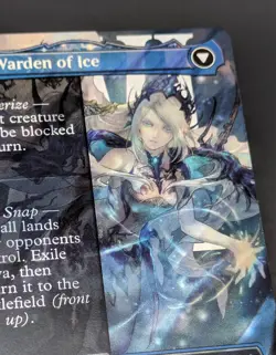 MTG Jill, Shiva's Dominant 0523 - Surge Foil Borderless - Final Fantasy - Mint - Image 5