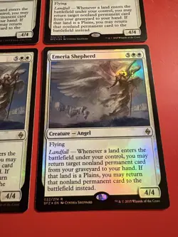 4 Emeria Shepherd Battle for Zendikar Foil MTG Magic The Gathering - Image 4