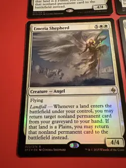 4 Emeria Shepherd Battle for Zendikar Foil MTG Magic The Gathering - Image 5