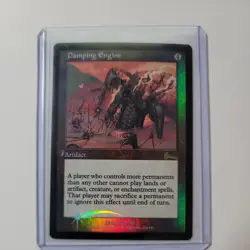 Damping Engine Urza's Legacy Foil - NM - with scratch - Image 1