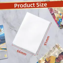 540 Counts Card Sleeves，Clear Trading Cards Sleeves, Soft Transparent - Image 2