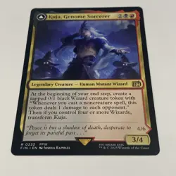 2025 MTG FINAL FANTASY RARE DOUBLE CARD LEGENDARY CREATURE. - Image 1