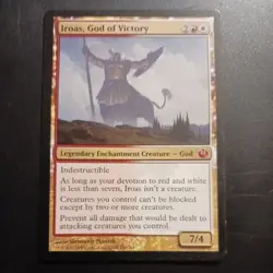 Mtg Iroas, God Of Victory LP/NM Magic Mythic Rare God Card - Image 1