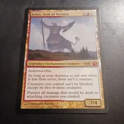 Mtg Iroas, God Of Victory LP/NM Magic Mythic Rare God Card - Image 2
