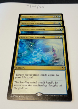 Magic the Gathering MTG Space-Time Anomaly x4 Rare Cards NM/M Eternities - Image 1
