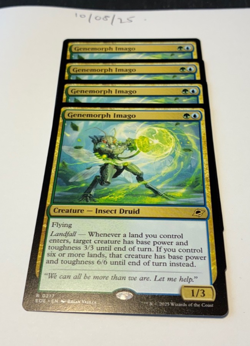 Magic the Gathering MTG Genemorph Imago x4 Rare Cards NM/M Eternities - Image 1