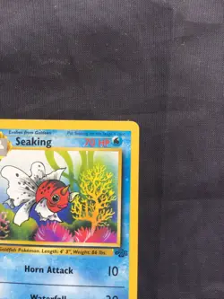 Pokemon Cards: Jungle 1st Edition Uncommon: Seaking 46/64 - Image 3