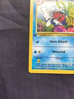 Pokemon Cards: Jungle 1st Edition Uncommon: Seaking 46/64 - Image 5