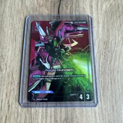 Gundam Card Game, Aegis Gundam LR+ Alternate Art ST04-006 - Image 1