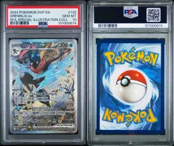 2024 POKEMON SVP EN #132 GRENINJA ex GEM MT SFA SPECIAL ILLUSTRATION COLL PSA 10 - Image 3