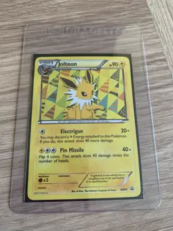 Jolteon BW91 Holo Black & White BW Promo Pokemon Card - Image 1