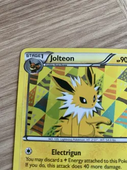 Jolteon BW91 Holo Black & White BW Promo Pokemon Card - Image 3