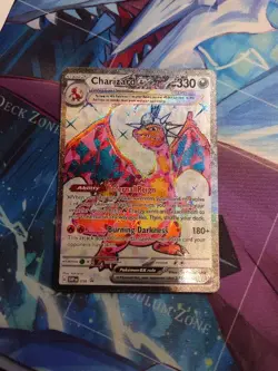 Pokemon TCG Charizard EX 056 Black Star Promo 2023 SVP Scarlet Violet - Image 1