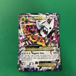 Pokemon TCG M Aggron EX XY Primal Clash 94/160 Ultra Rare Holo - Image 1