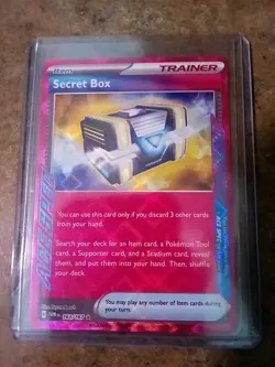 Pokemon TCG Secret Box 163/167 Twilight Masquerade Ace Spec - Image 1