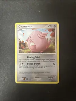 Pokemon TCG Chansey LV.26 Platinum Base Set 69/127 Regular Common Card - Image 1