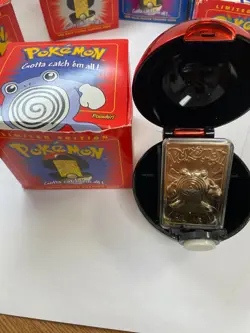 Lot of 6 1999 Pokemon 23k Gold Plated Trading Card Pokeball Burger King - Image 3