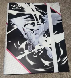 POKEMON OFFICIAL WHITE FLARE BINDER Collection *BINDER ONLY* 🔥 - Image 1
