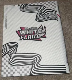 POKEMON OFFICIAL WHITE FLARE BINDER Collection *BINDER ONLY* 🔥 - Image 2