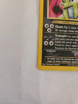 Pokemon TCG Tyranitar Neo Discovery Unlimited Holo Rare Card 31/75 - Image 5