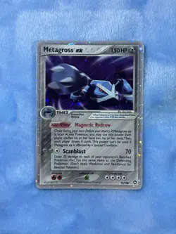 Metagross ex 95/108 EX Power Keepers Ultra Rare Holo 2007 Pokemon LP - Image 1
