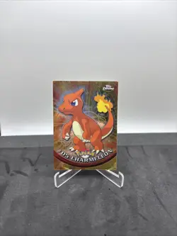 Topps Chrome Pokemon Charmeleon Card 5 2000 TV animation Edition Red logo - Image 1