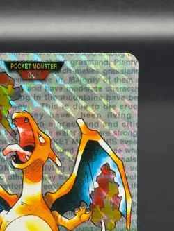 (MP) Charizard Pokemon Bandai Carddass Japanese File No.006 Green Prism - Image 3