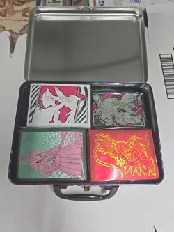 Pokemon TCG Treasure chest, full of sealed, Pokemon sleeves 975 Of Them - Image 2